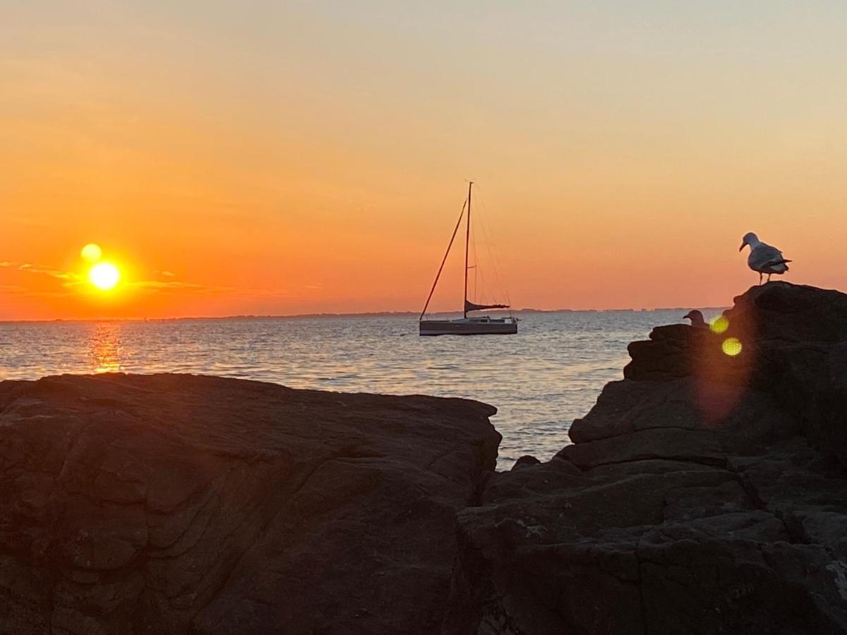 Pierre Et Mer Au Coeur De Saint Cado Belz Dış mekan fotoğraf